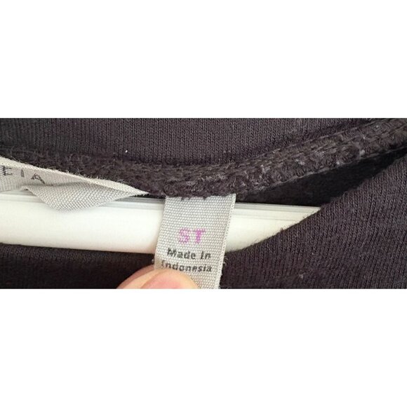 Athleta Studio Zip Boatneck Casual Top Zip Shoulder Details Size Small Tall - Picture 7 of 14